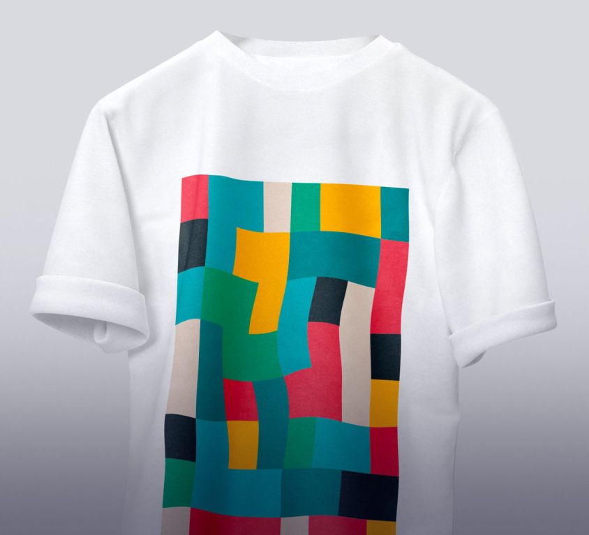 T-shirt color design